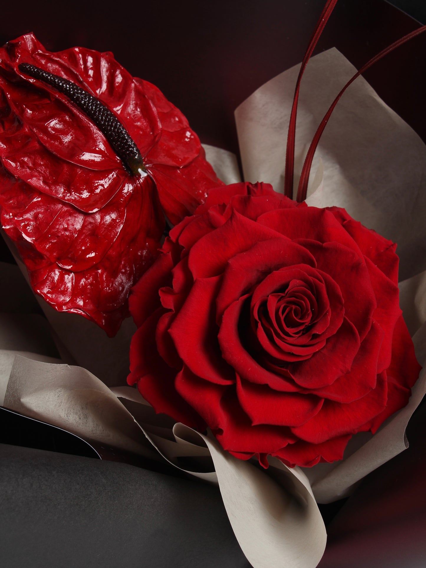 ［Preserved Flower］09 Eternal crimson 保鮮花束