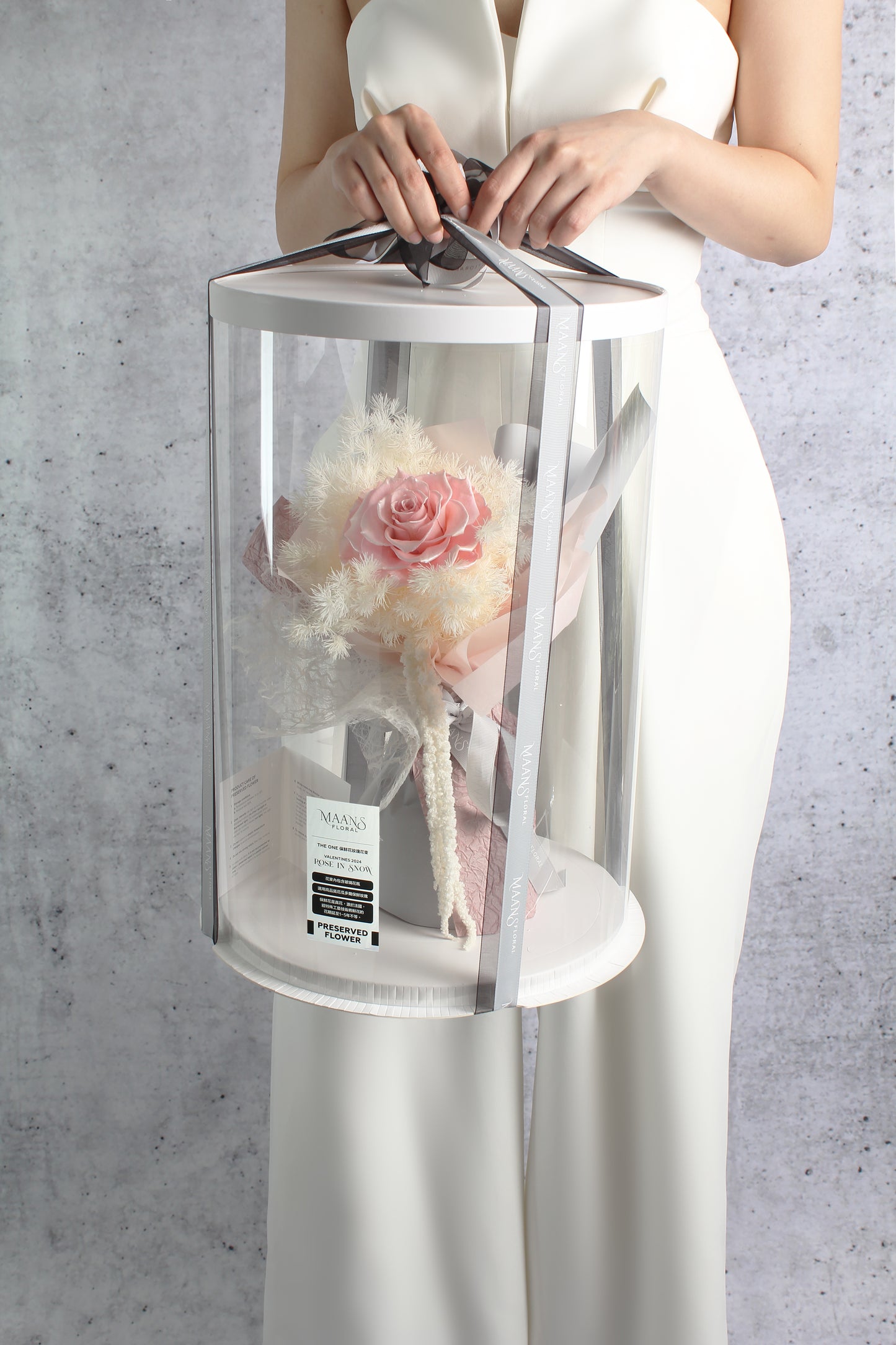[不凋的真花] Ecuadorian preserved rose bouquet _ P03
