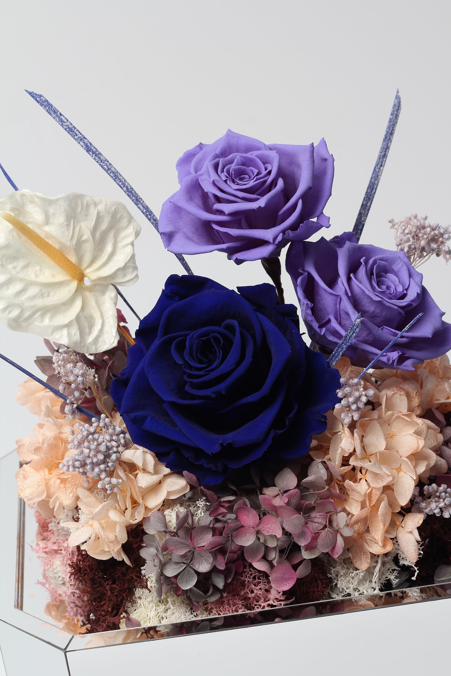 ［Preserved Flower］07 Celestial Violet Box 精品保鮮花盒