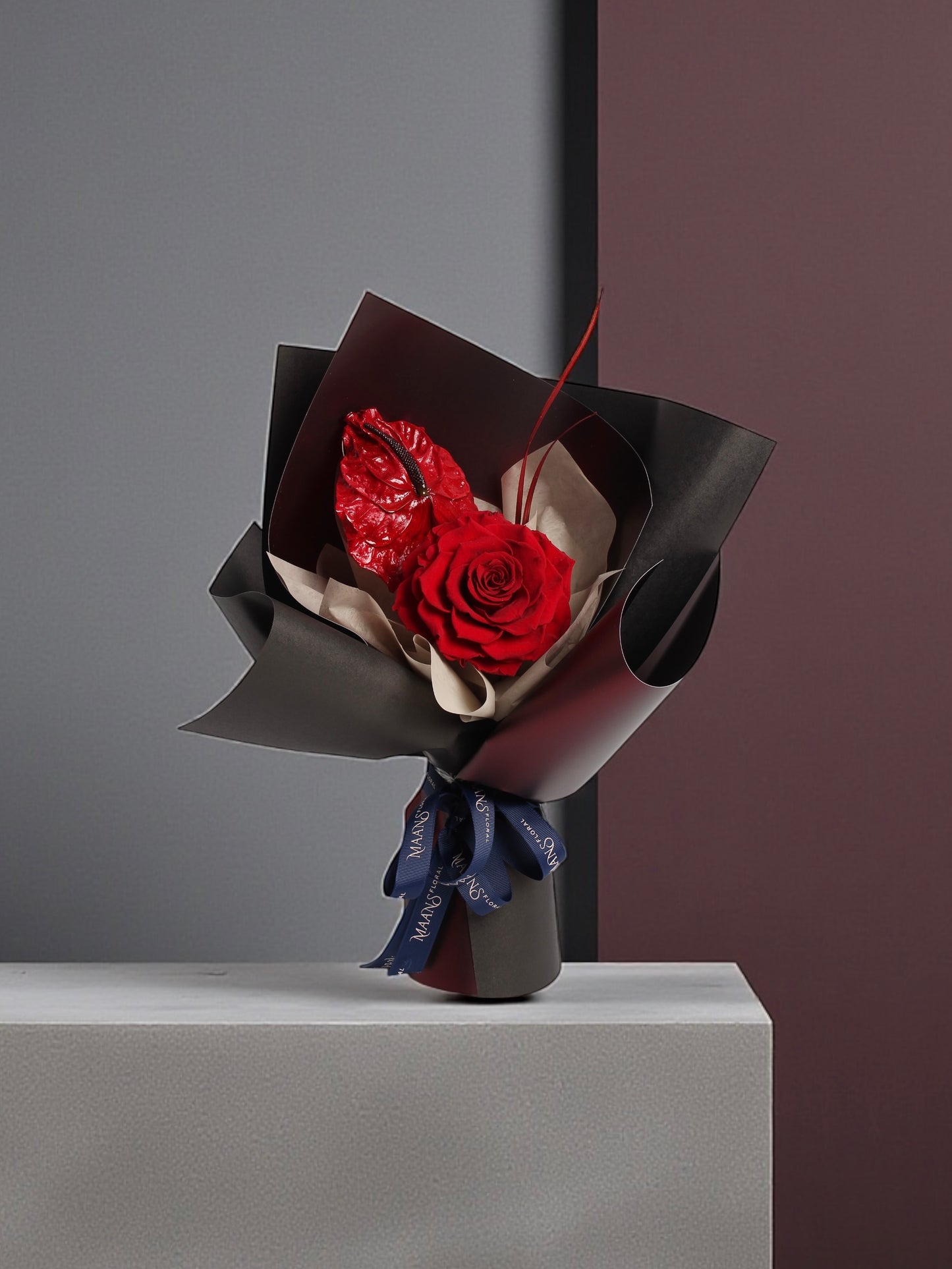 ［Preserved Flower］09 Eternal crimson 保鮮花束