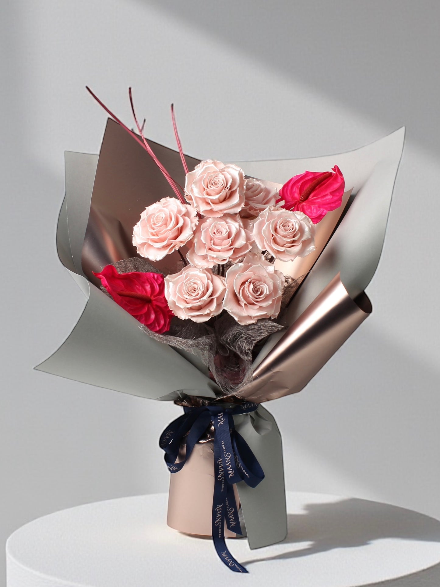 ［Preserved Flower］11 Timeless Blush 保鮮花束