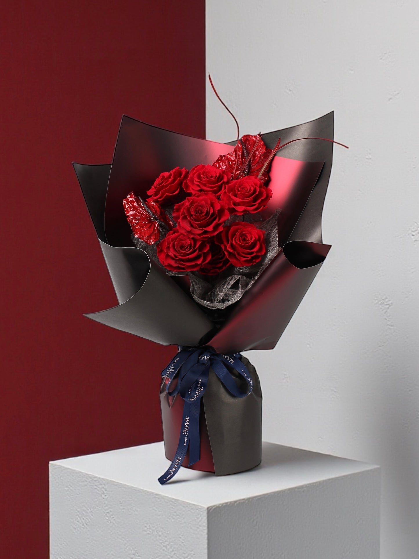 ［Preserved Flower］09 Eternal crimson 保鮮花束