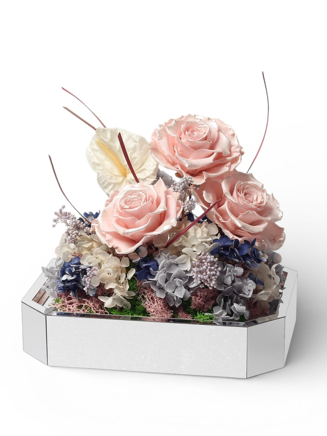 ［Preserved Flower］06 Timeless Blush Box 精品保鮮花盒