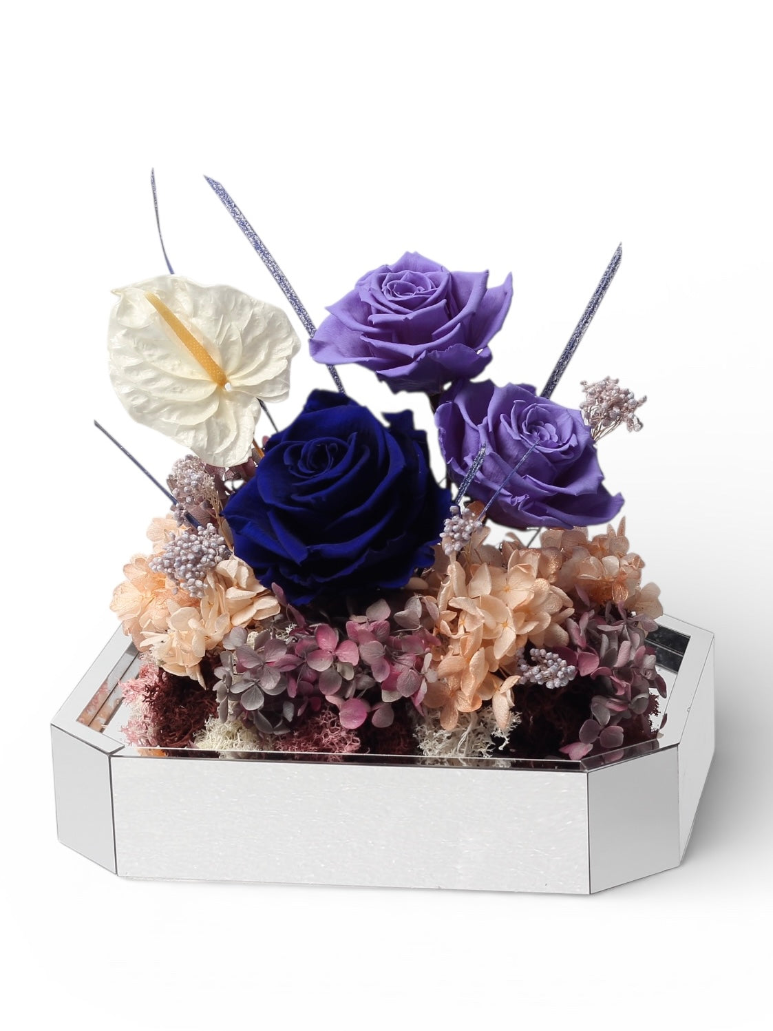 ［Preserved Flower］07 Celestial Violet Box 精品保鮮花盒