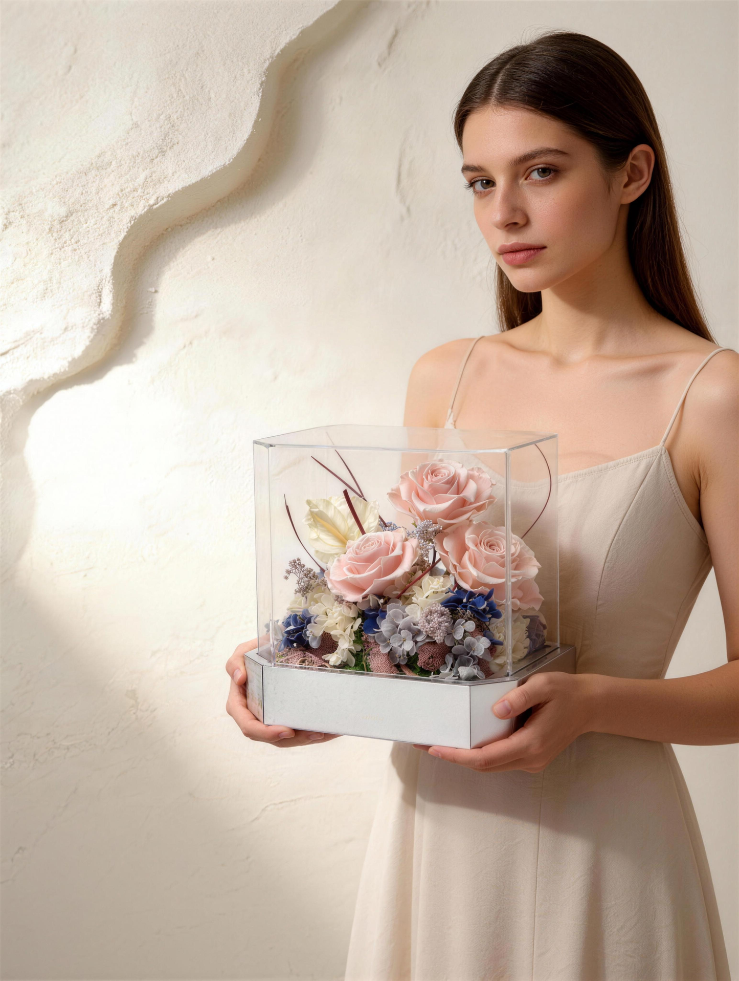 ［Preserved Flower］06 Timeless Blush Box 精品保鮮花盒