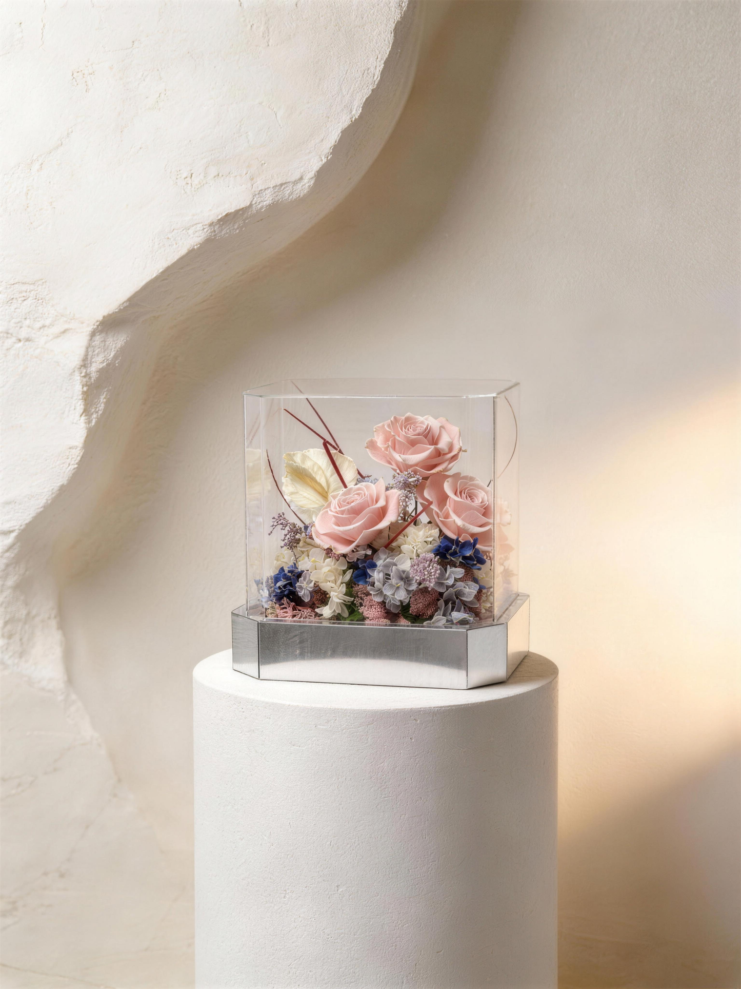 ［Preserved Flower］06 Timeless Blush Box 精品保鮮花盒