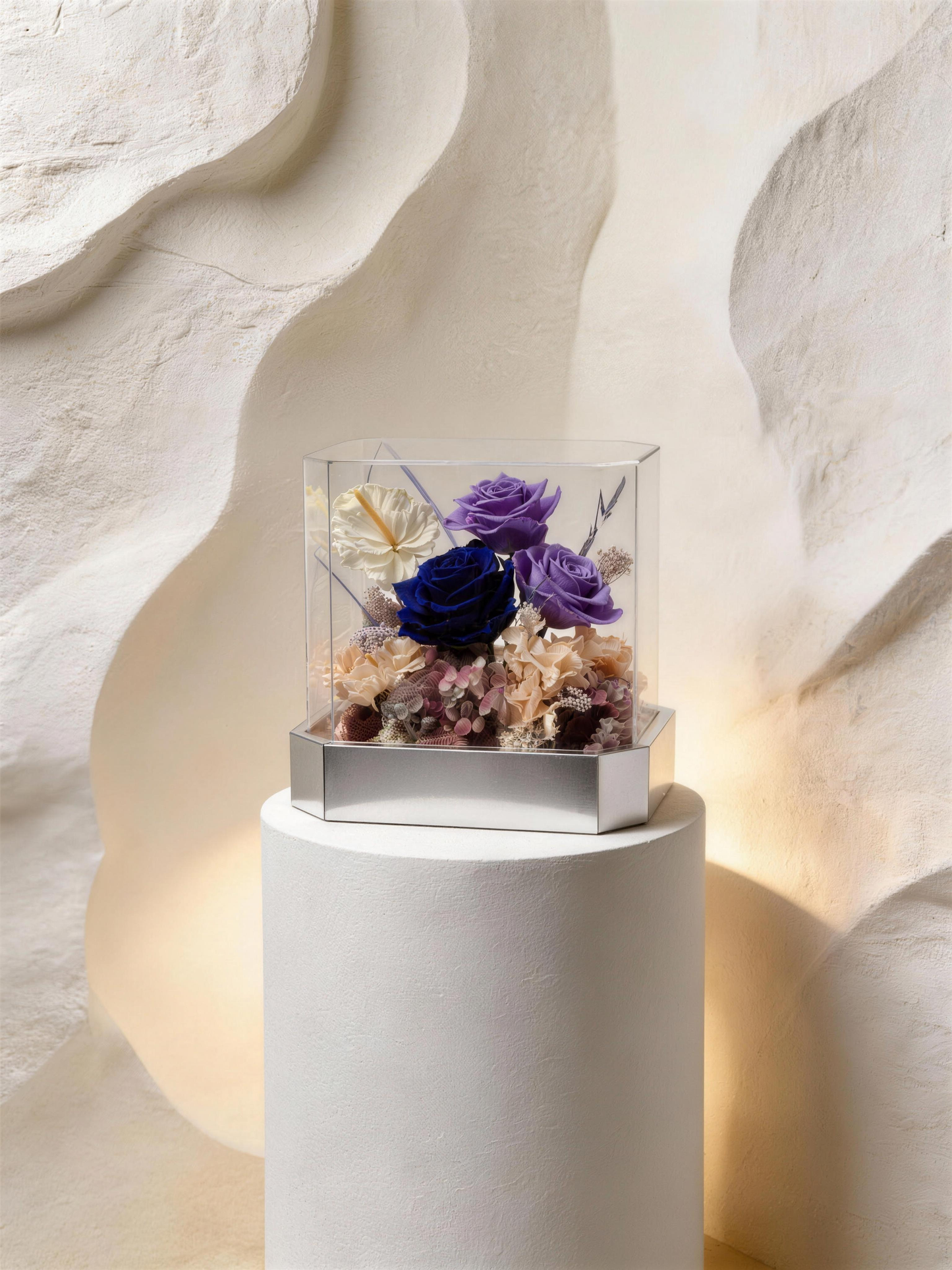 ［Preserved Flower］07 Celestial Violet Box 精品保鮮花盒