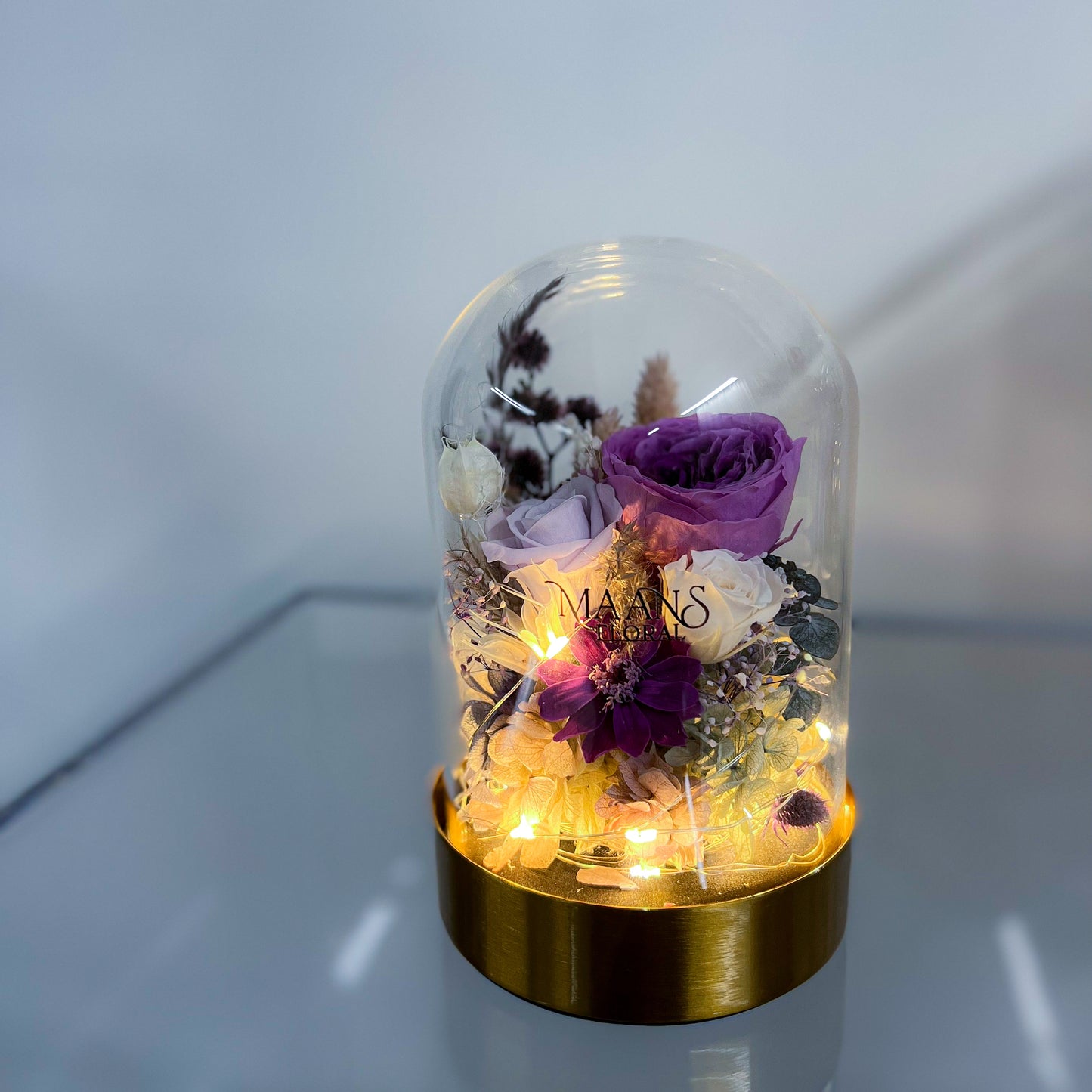 Preserved Flower Glass Dome 保鮮花玻璃罩