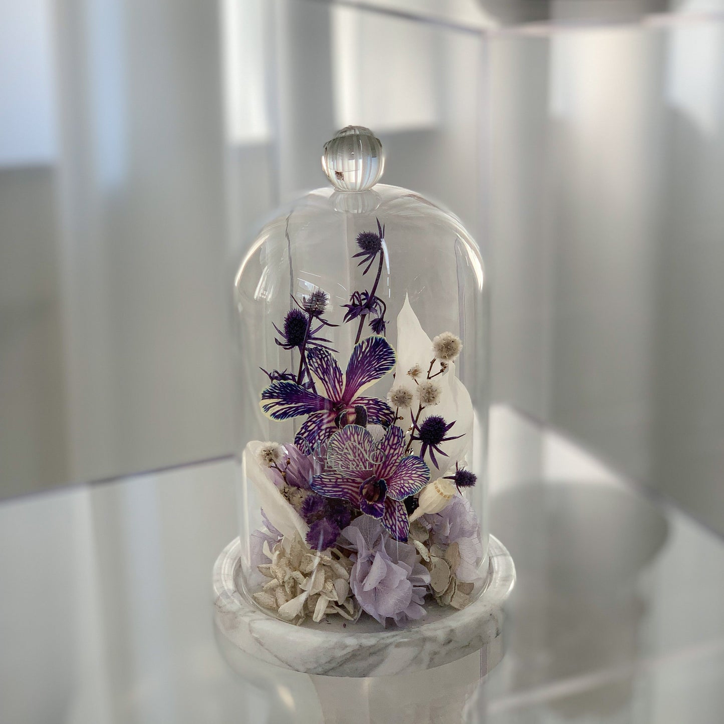 Preserved Flower Glass Dome 保鮮花玻璃罩